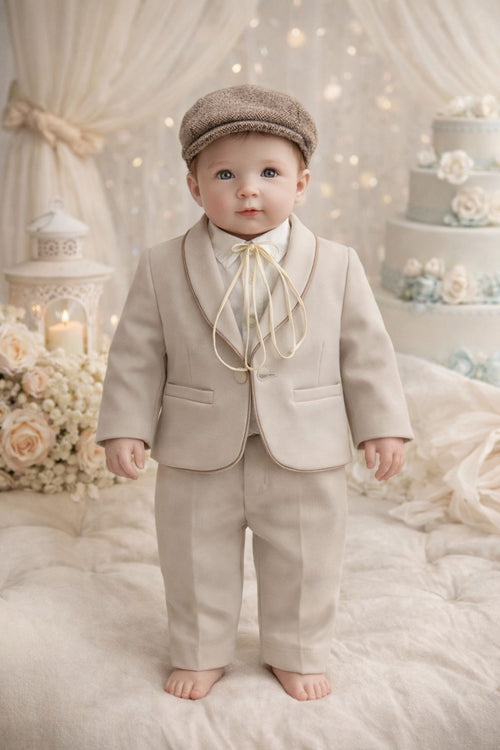 Costum  baieți botez