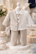 Costum  baieți botez