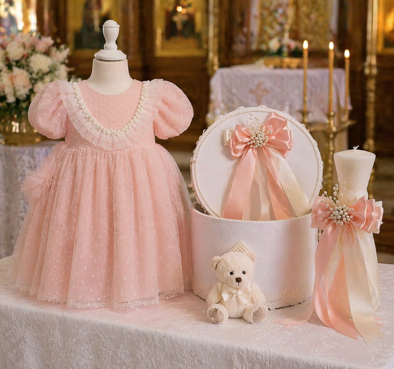 Set Trusou botez fetiță
